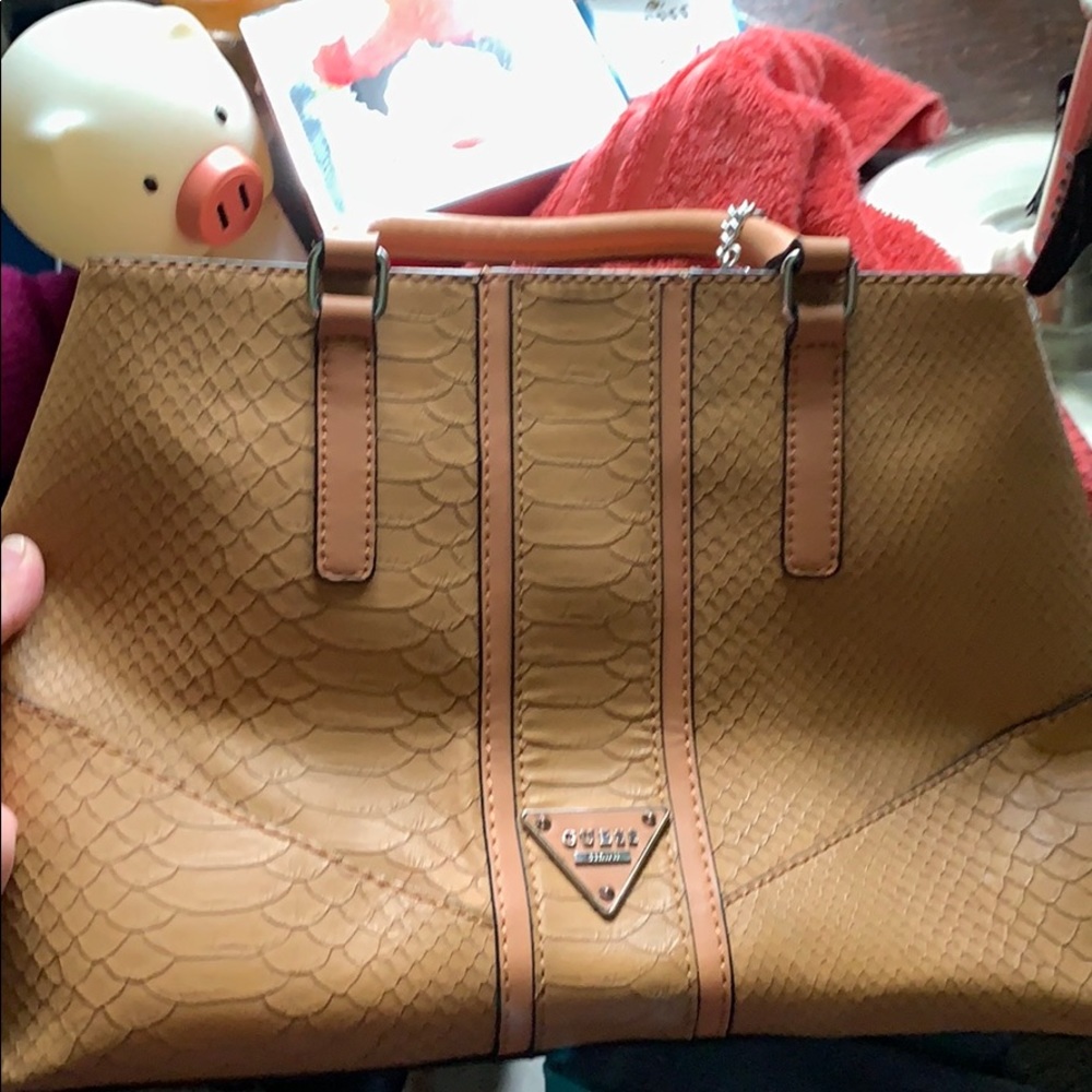 Guess beige handbag